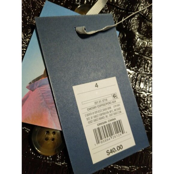 Rachel Comey x Target Women's 4 Brown Faux Leather Textured Pencil Skirt NWT - Picture 9 of 10